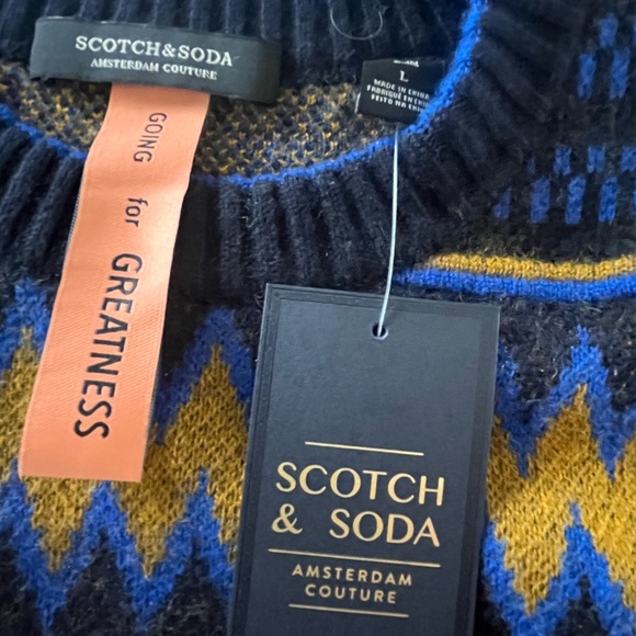 Men’s Scotch & Soda Wool blend sweater - Picture 4 of 9